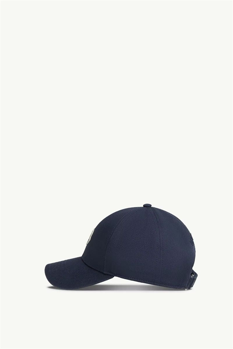 Cotton gabardine baseball cap-MONCLER-Verso
