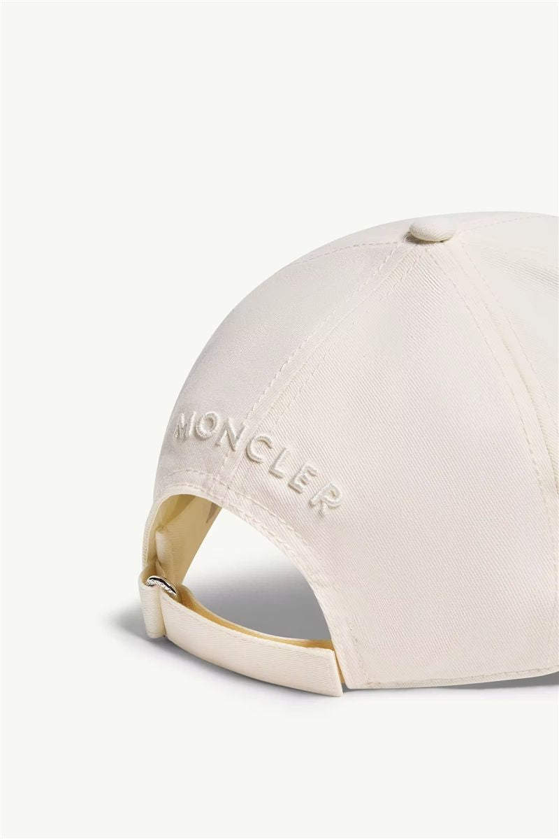 Cotton gabardine baseball cap-MONCLER-Verso