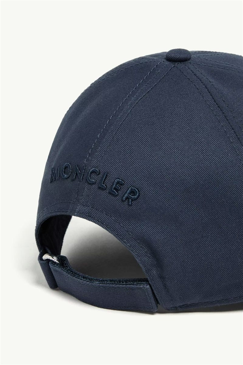 Cotton gabardine baseball cap-MONCLER-Verso