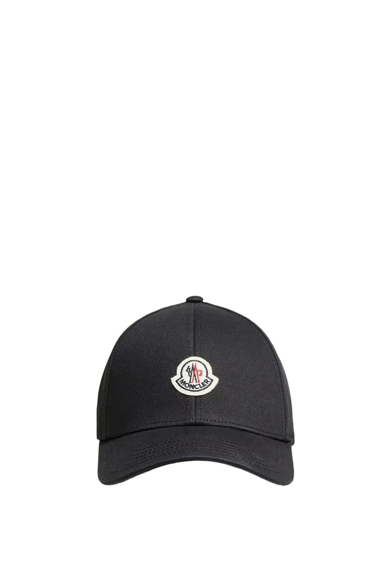 Cotton gabardine baseball cap-MONCLER-Verso