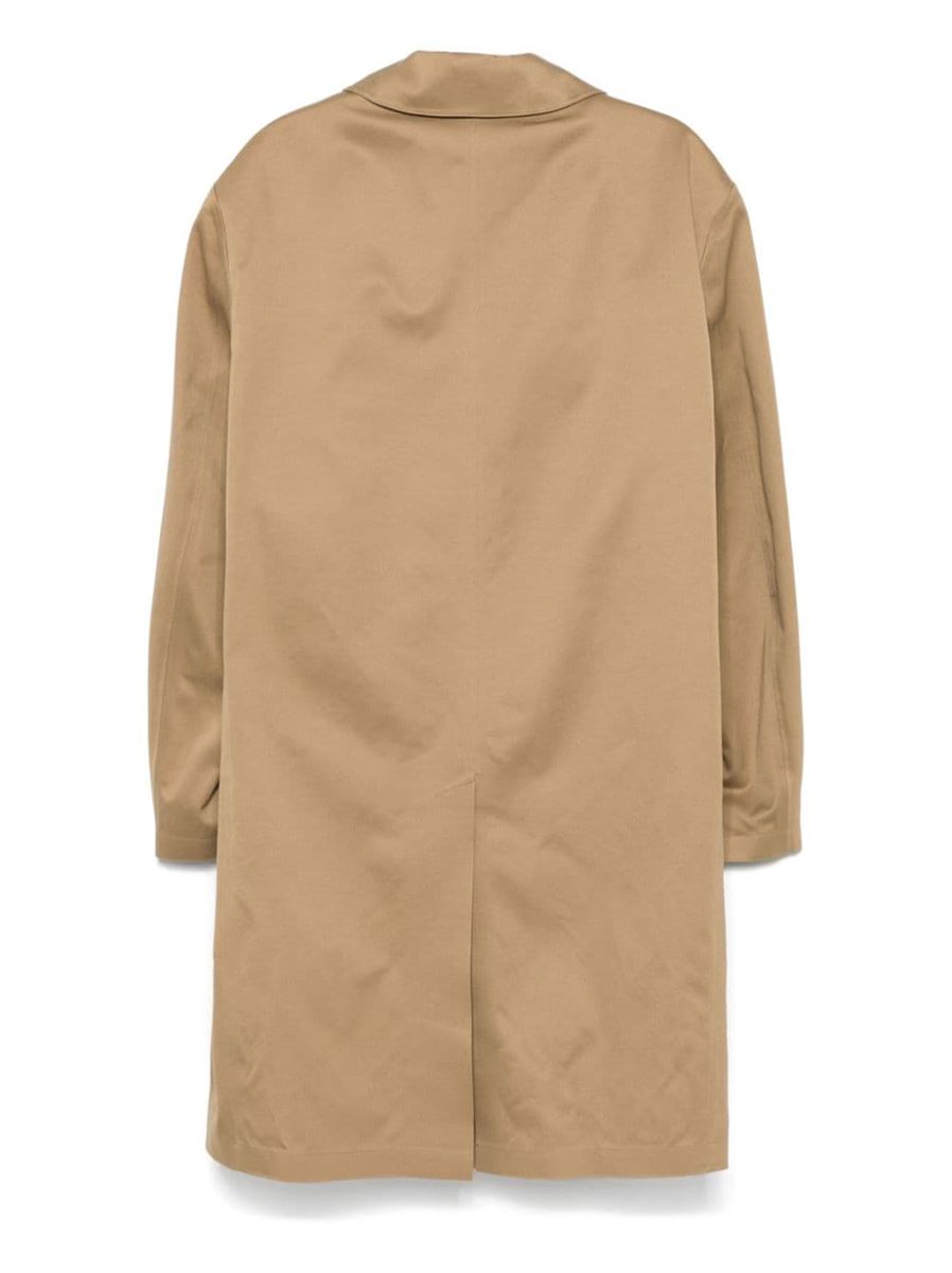 COTTON GABARDINE TRENCH COAT SAINT LAURENT