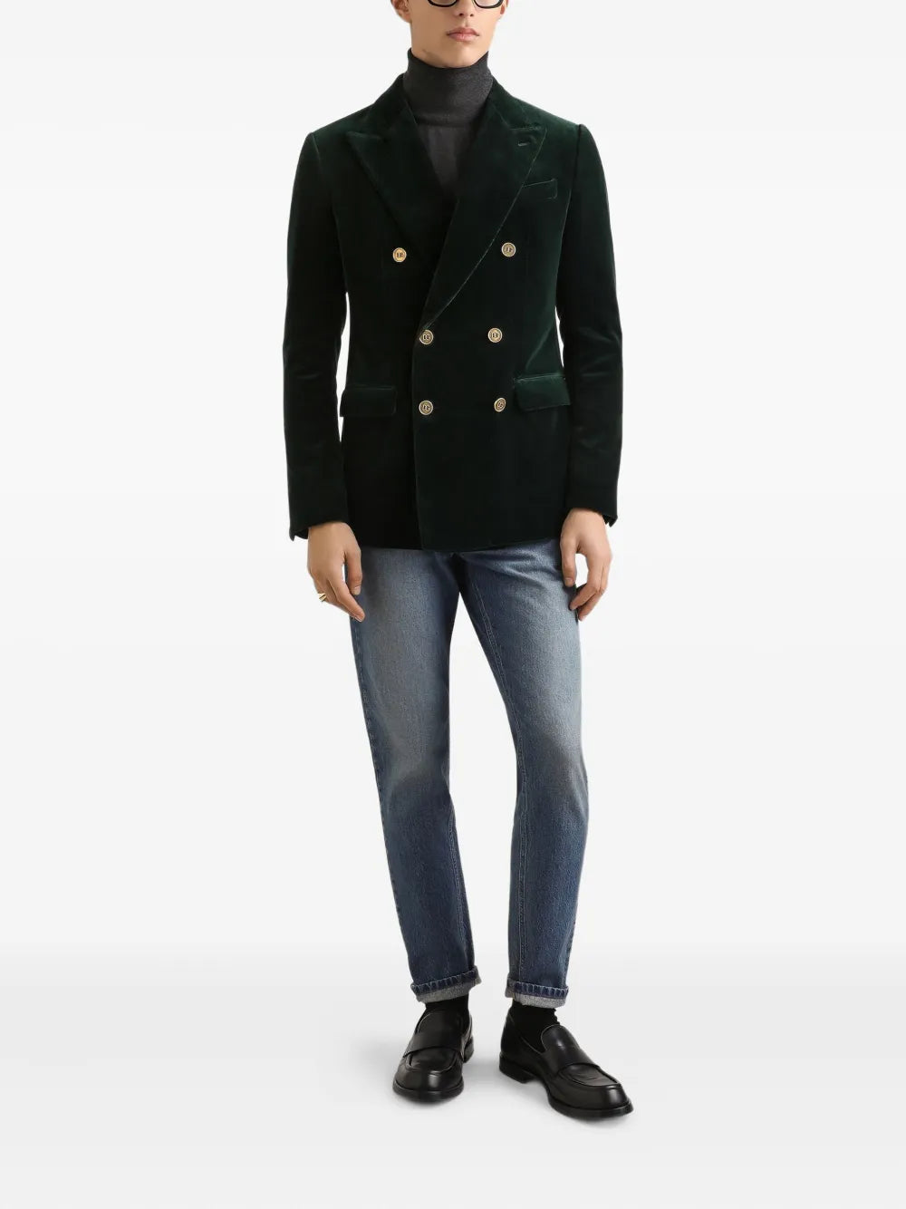 Cotton jeans-DOLCE & GABBANA-Verso