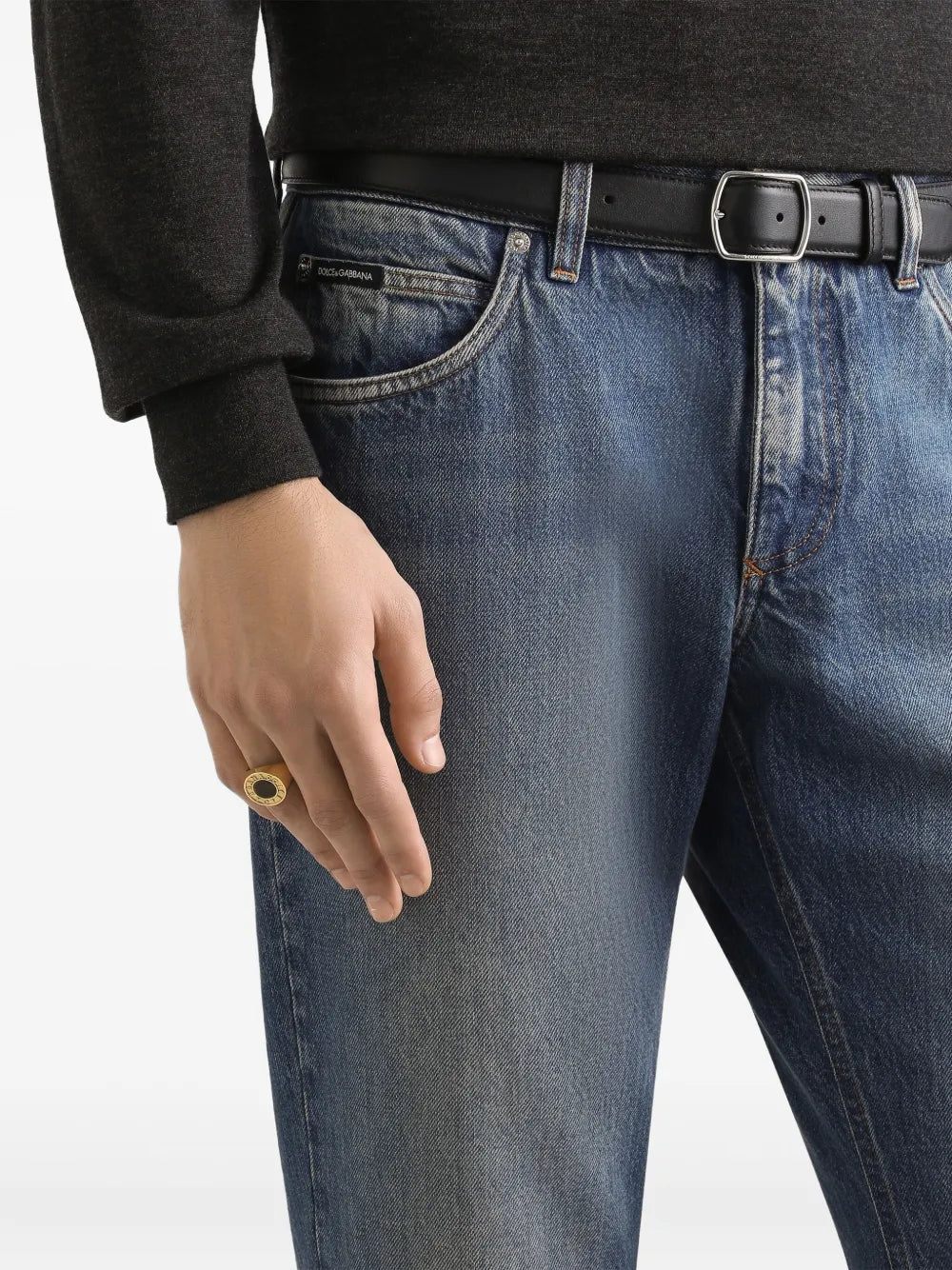 Cotton jeans-DOLCE & GABBANA-Verso