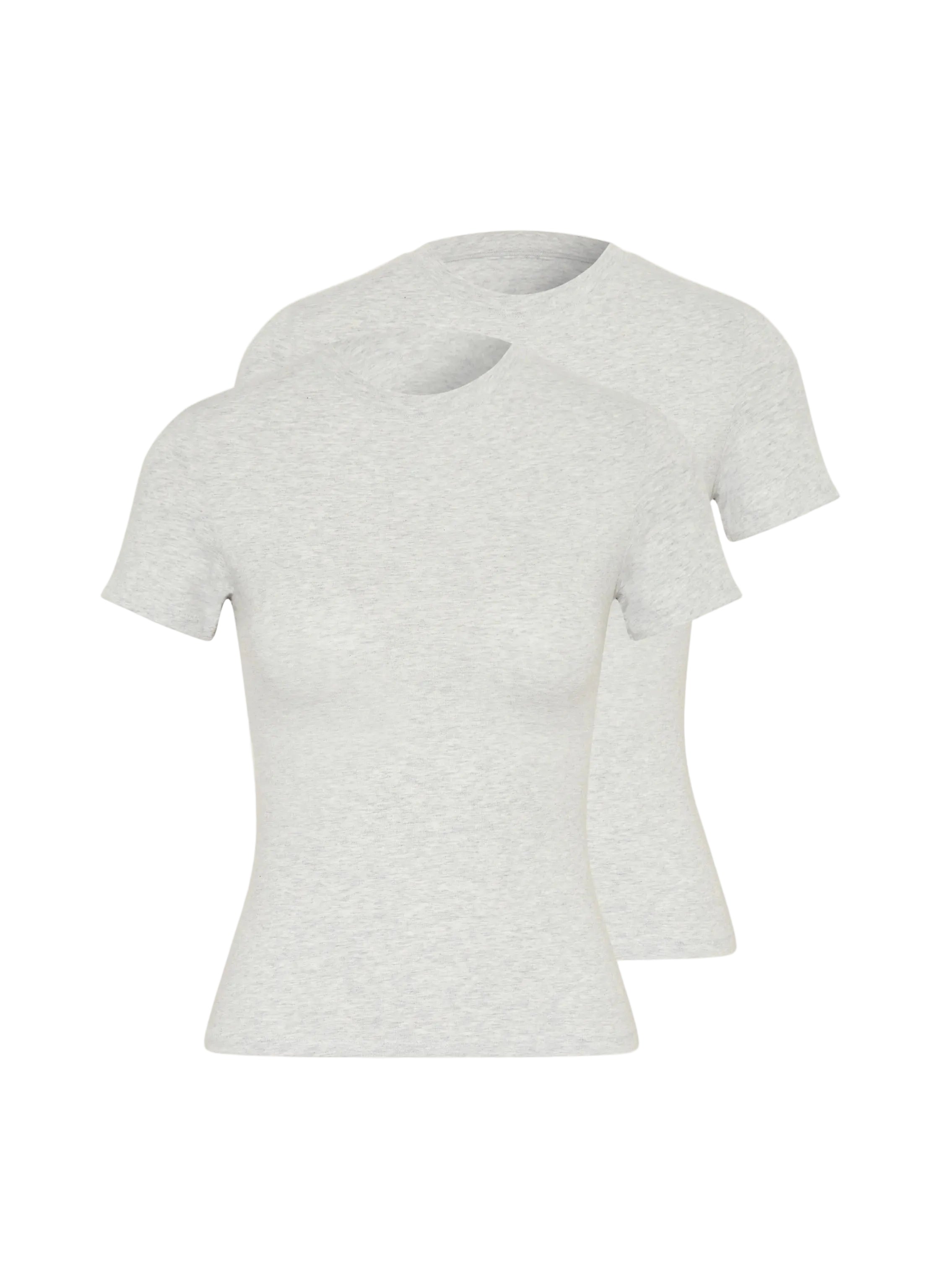 Cotton Jersey 2-Pack T-Shirt-SKIMS-310078-XXS-Verso