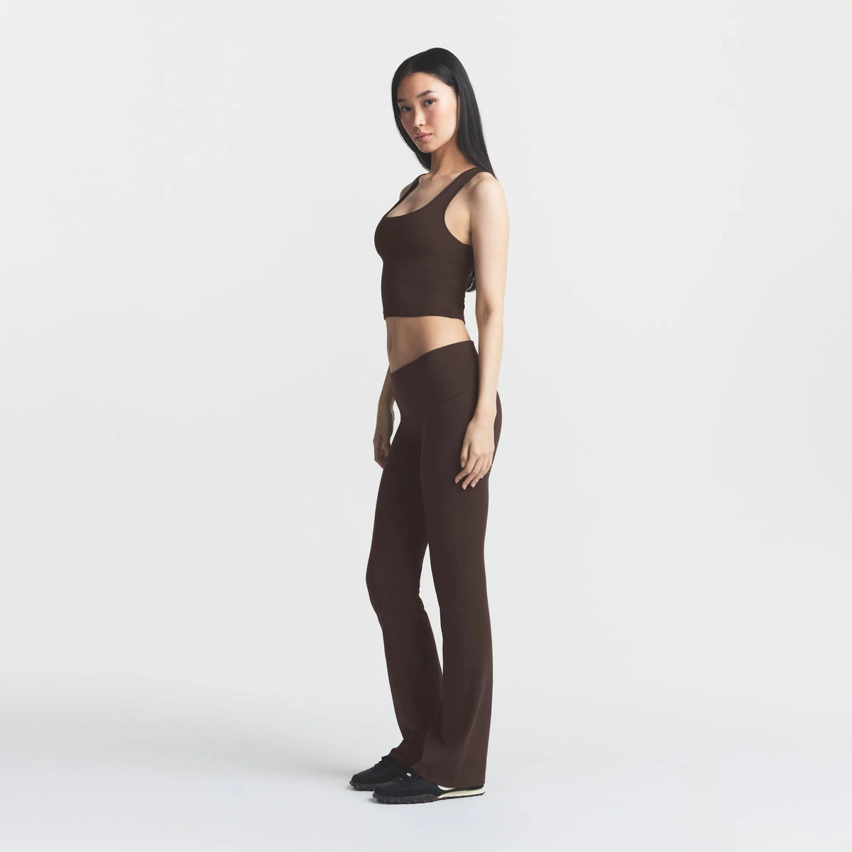 Cotton jersey foldover pant-SKIMS-Verso