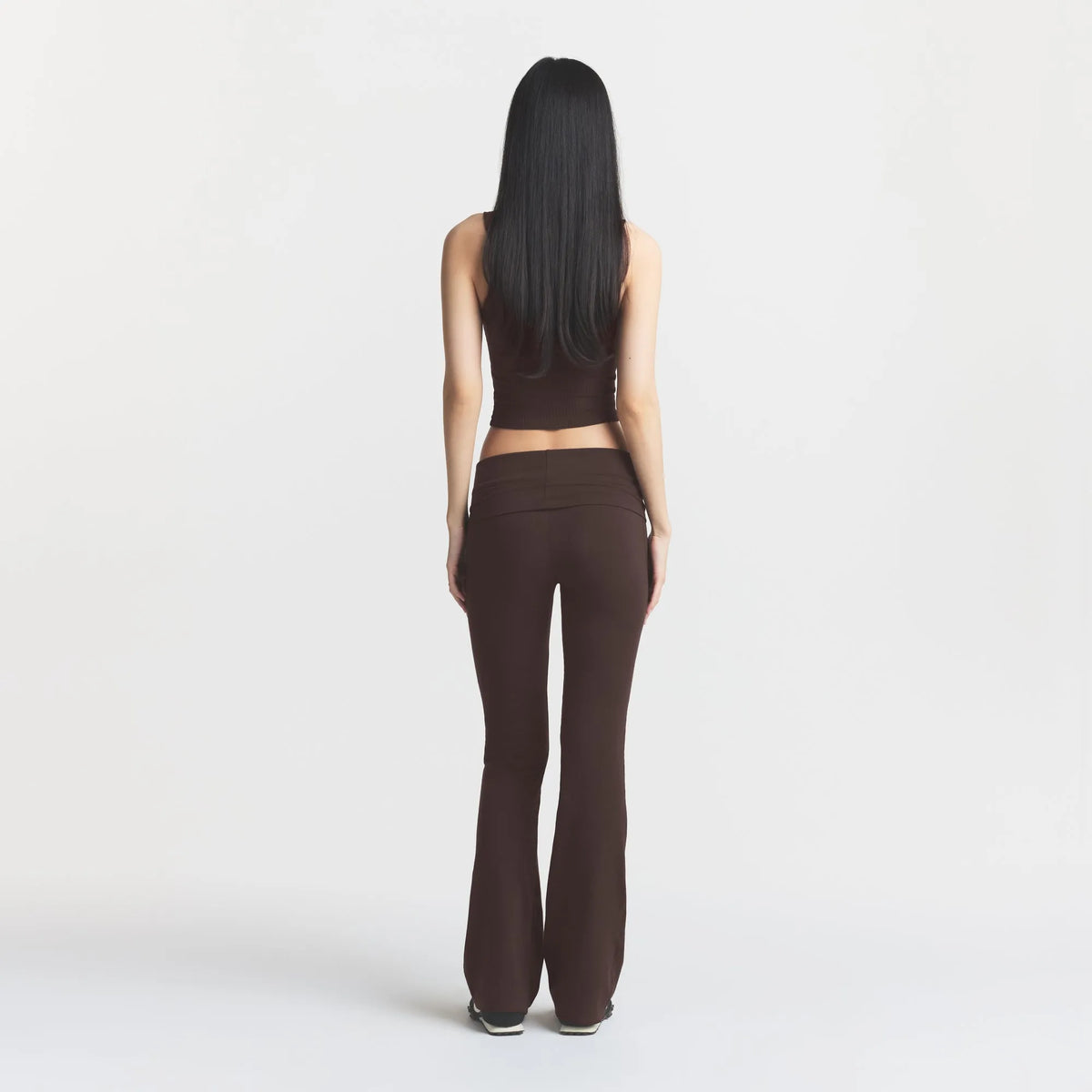 Cotton jersey foldover pant-SKIMS-Verso