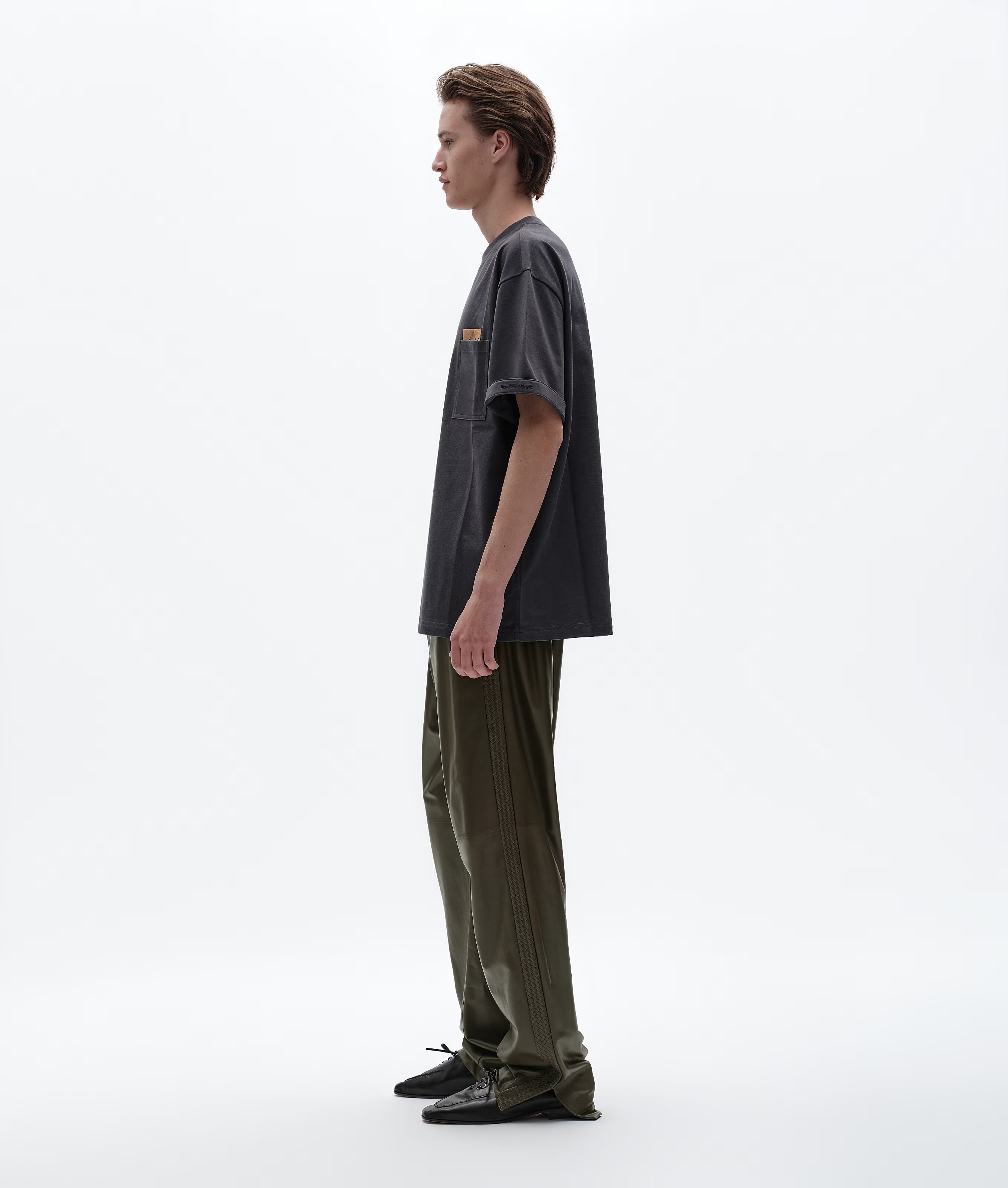 Cotton jersey t-shirt-BOTTEGA VENETA-Verso