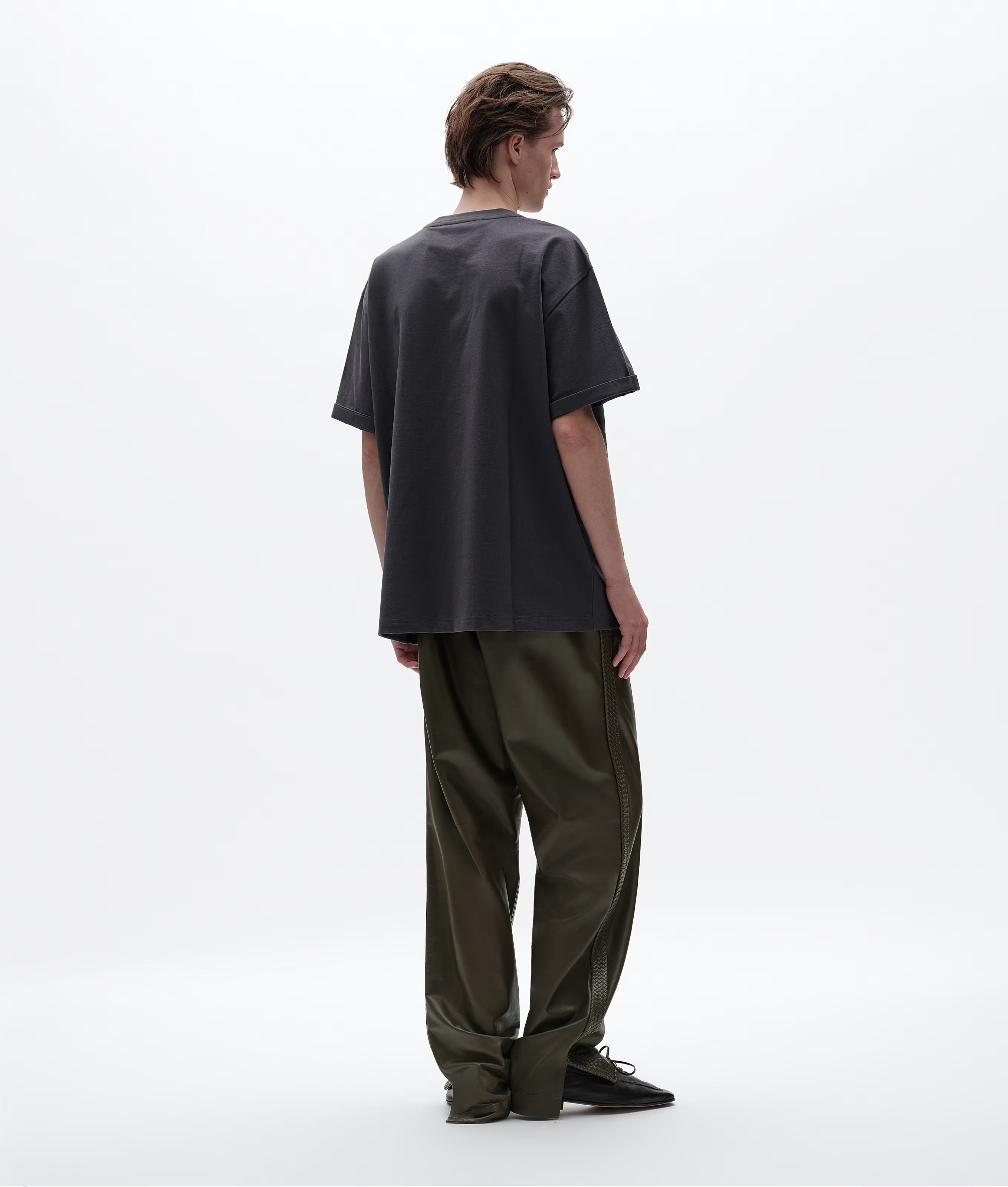 Cotton jersey t-shirt-BOTTEGA VENETA-Verso