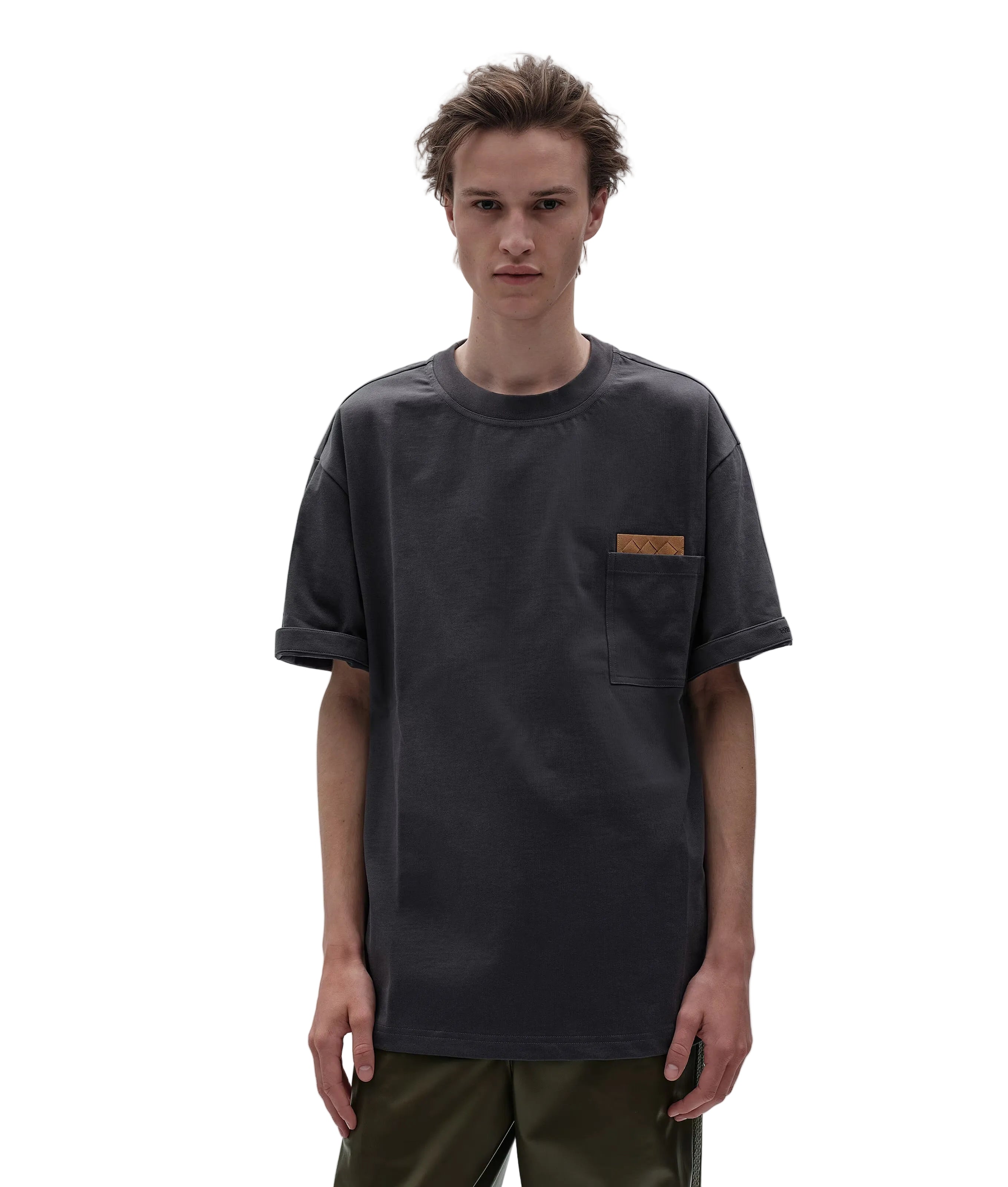 Cotton jersey t-shirt-BOTTEGA VENETA-Verso