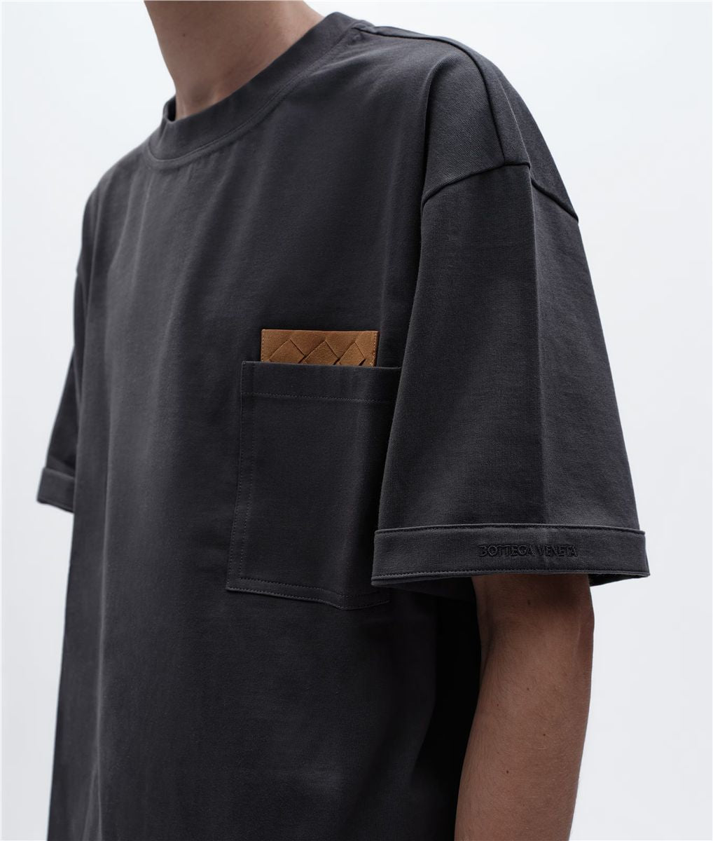 Cotton jersey t-shirt-BOTTEGA VENETA-Verso