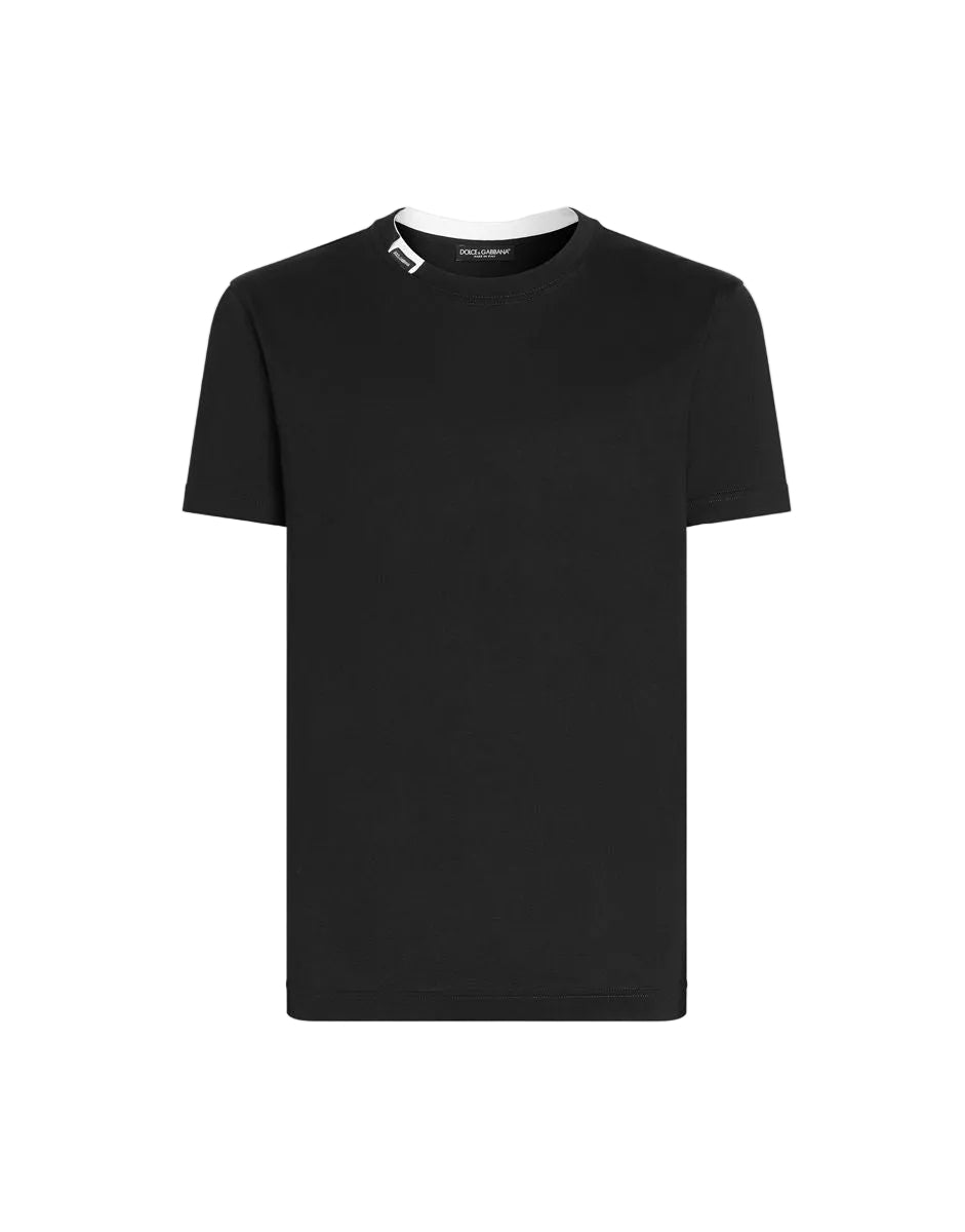 Cotton jersey t-shirt-DOLCE&GABBANA-308978-46-Verso