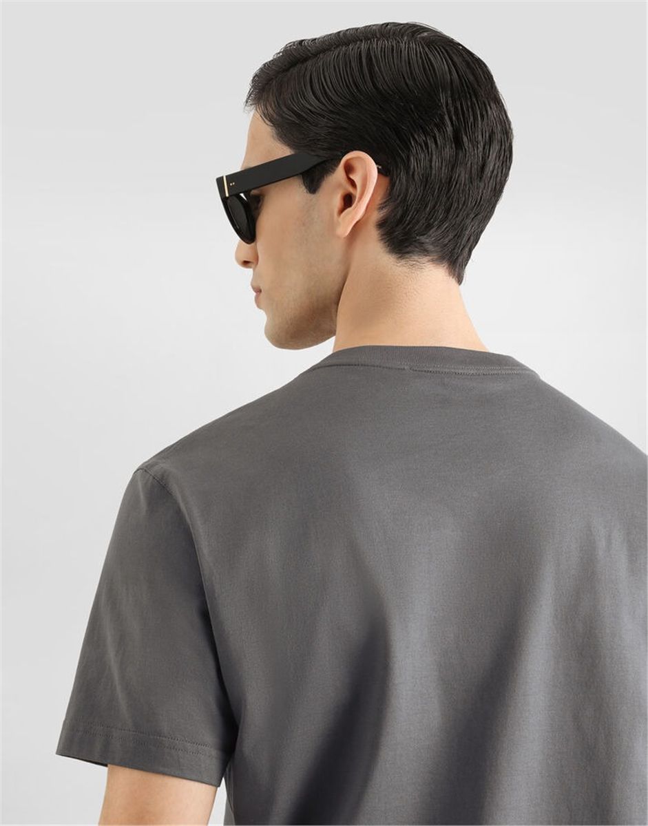 Cotton jersey t-shirt-DOLCE&GABBANA-Verso