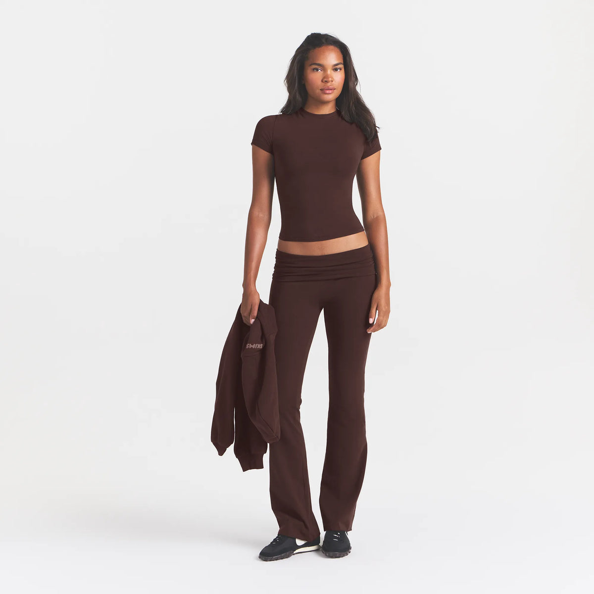 Cotton jersey t-shirt-SKIMS-Verso