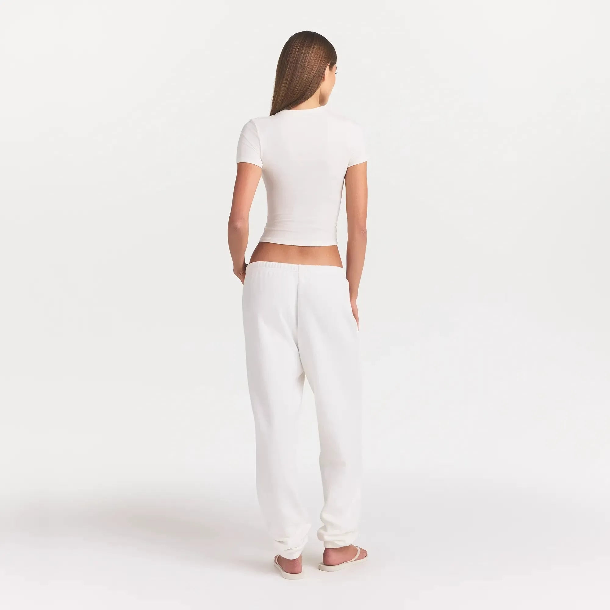 Cotton Jersey T-Shirt-SKIMS-Verso