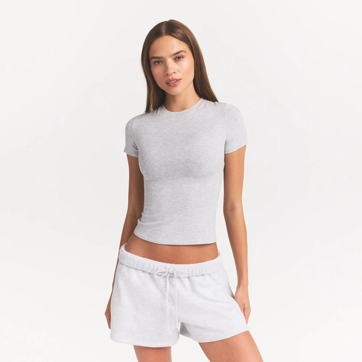 Cotton Jersey T-Shirt-SKIMS-Verso