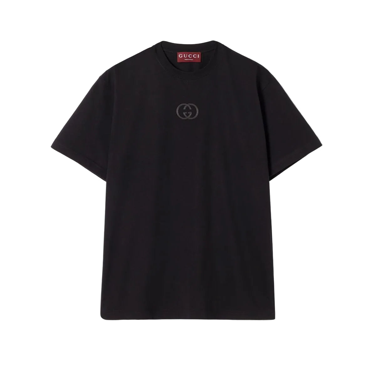 Cotton jersey t-shirt with embroidery-GUCCI-Verso