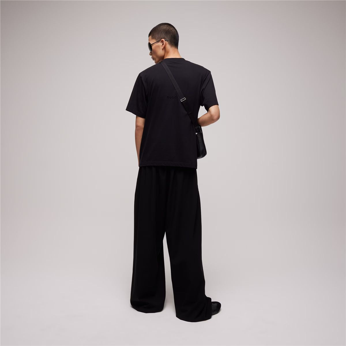 Cotton jersey t-shirt with print-GUCCI-Verso