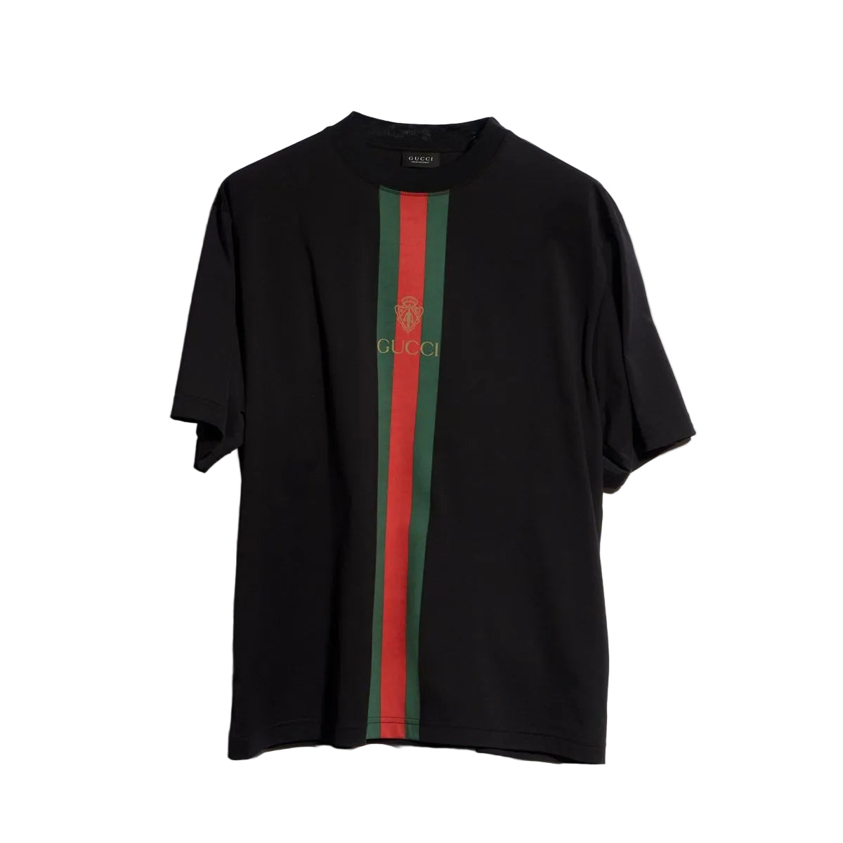 Cotton Jersey T-shirt with Print-GUCCI-312014-S-Verso