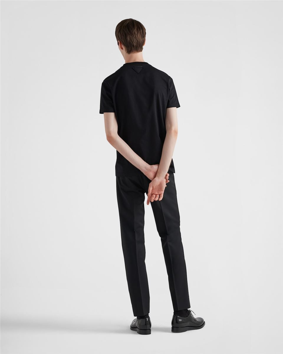 three pack cotton jersey t-shirts-PRADA-Verso