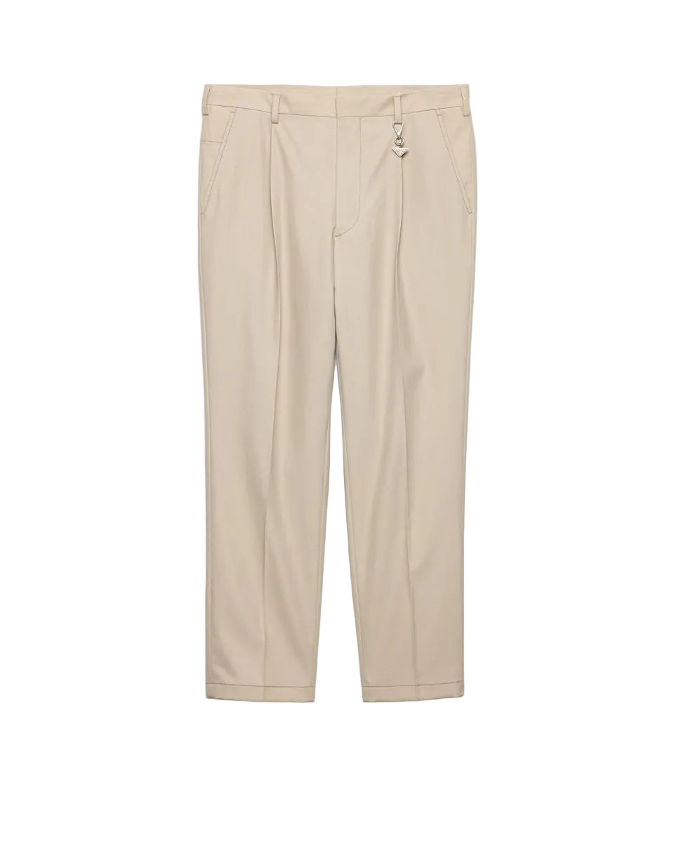 Cotton pants-PRADA-305256-46-Verso