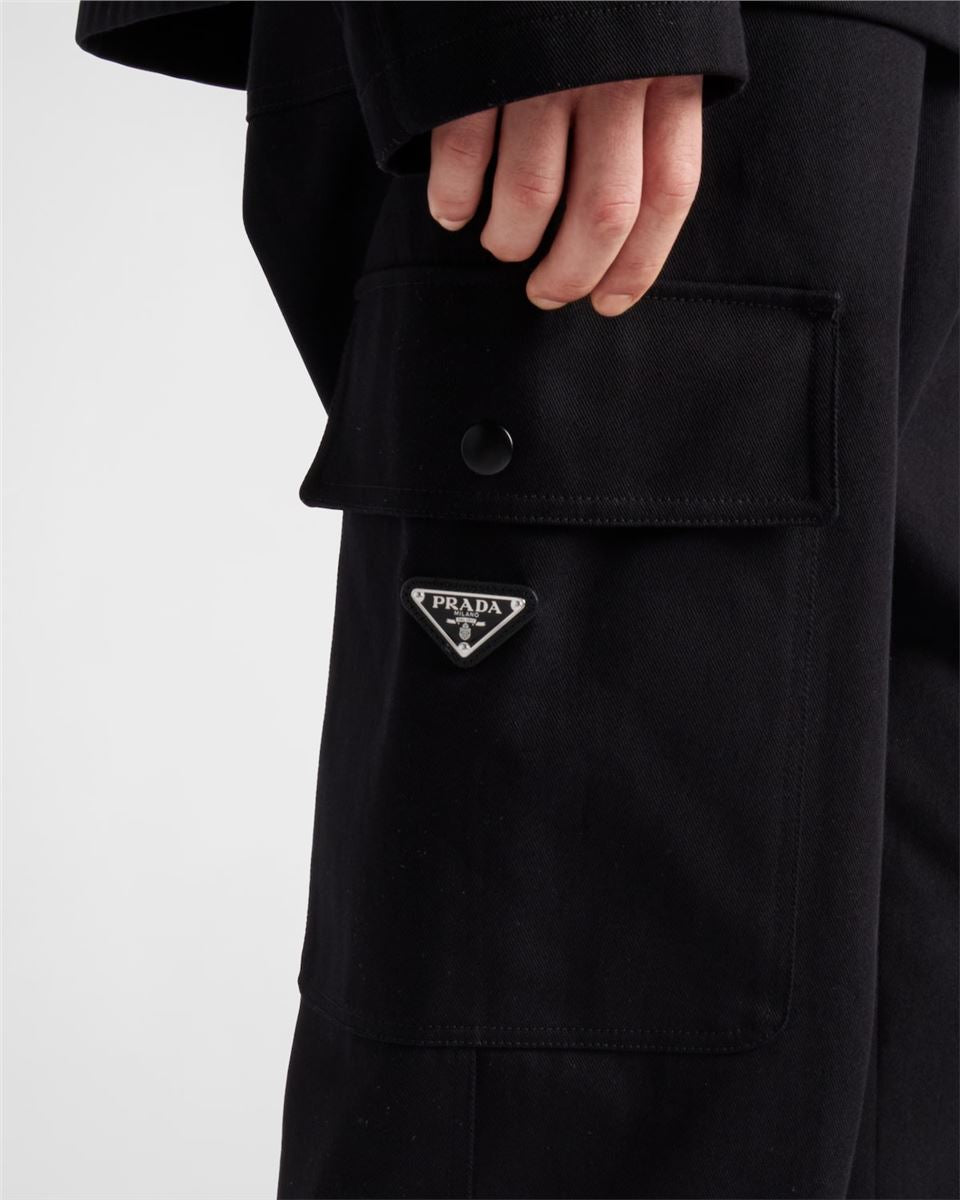 cotton pants-PRADA-Verso