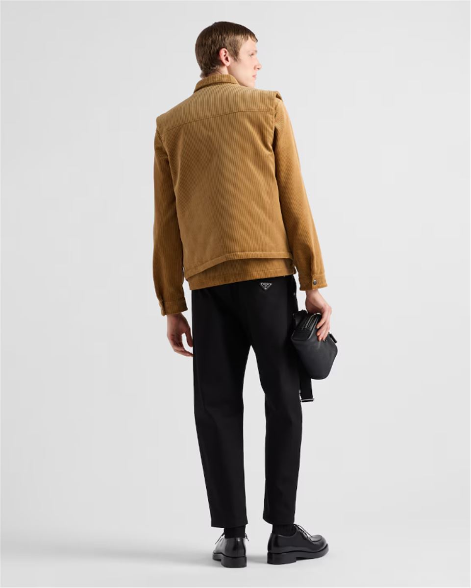 COTTON PANTS - PRADA - Verso