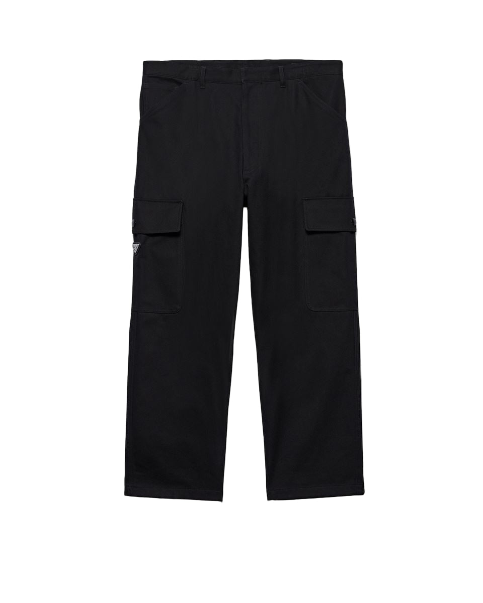 cotton pants-PRADA-Verso