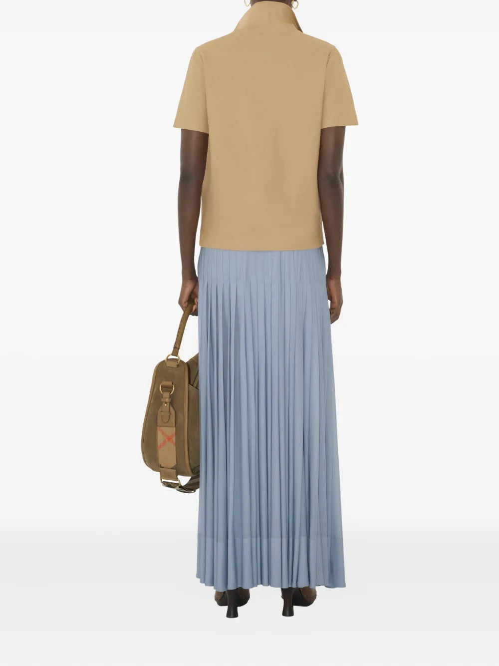 Cotton Polo Shirt-BURBERRY-Verso