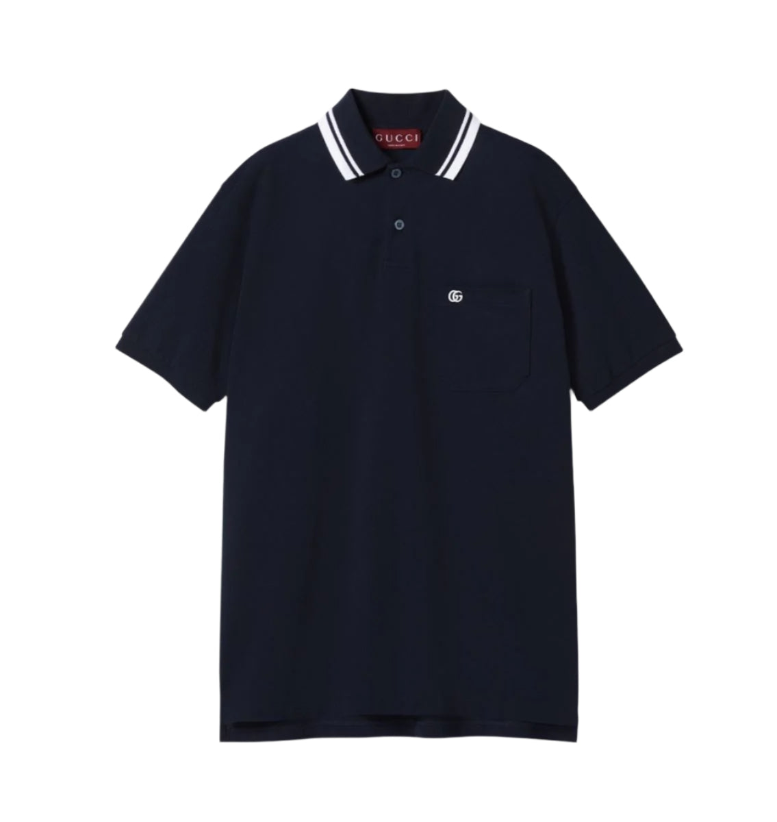 COTTON POLO SHIRT - GUCCI - Verso