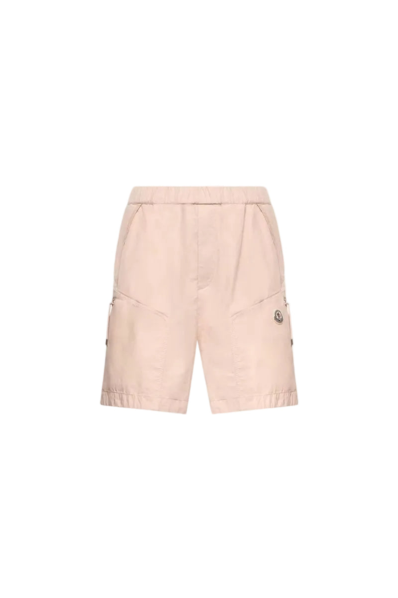 Cotton poplin bermuda shorts-MONCLER-308853-S-Verso