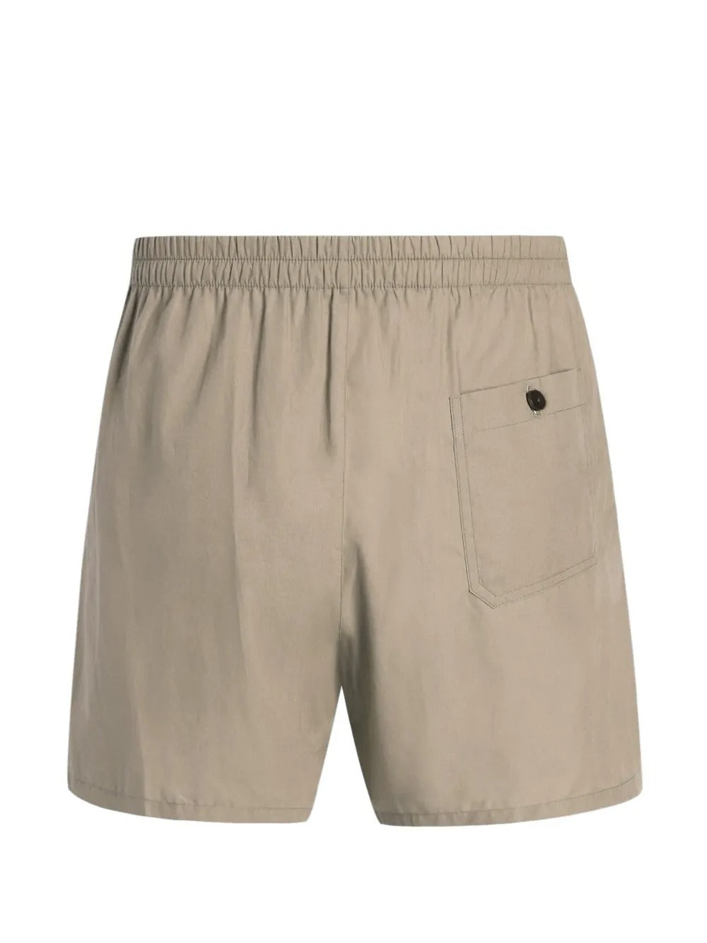 Cotton Poplin Boxer Shorts-DOLCE&GABBANA-Verso