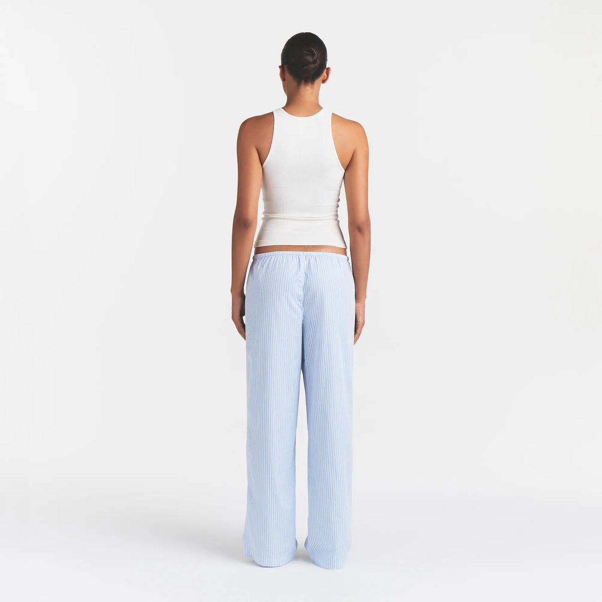 Cotton poplin sleep oversized pant-SKIMS-Verso