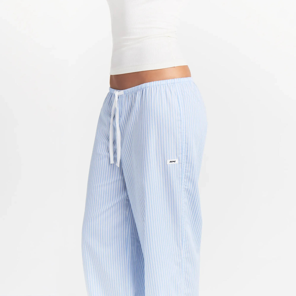 Cotton poplin sleep oversized pant-SKIMS-Verso