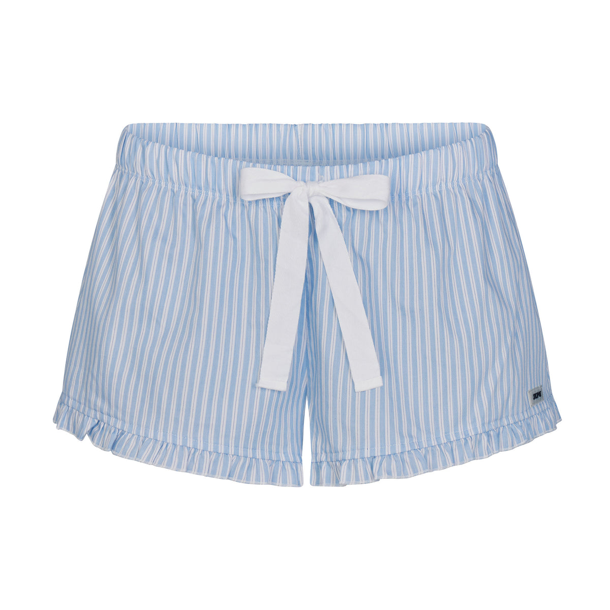 Cotton poplin sleep ruffle short-SKIMS-312683-XS-Verso