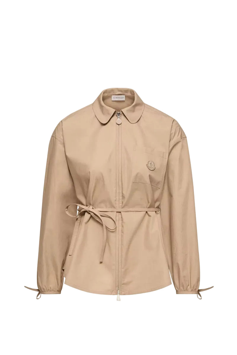 Cotton poplin zip-up shirt jacket-MONCLER-307591-36-Verso