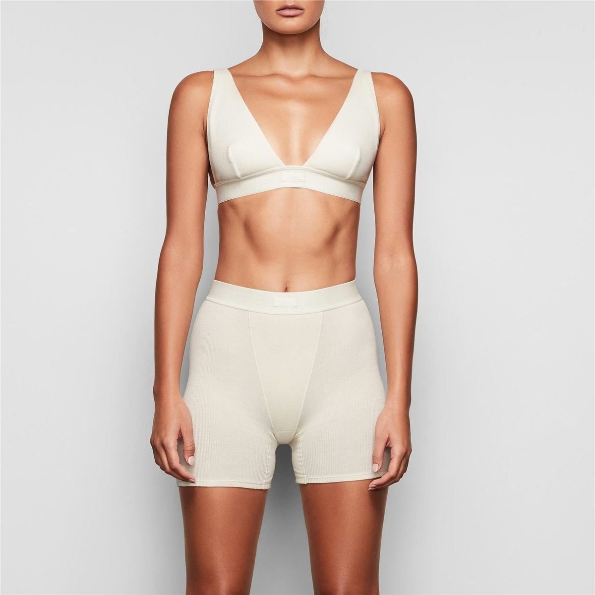 Cotton Rib Boxer 3-Pack-SKIMS-Verso