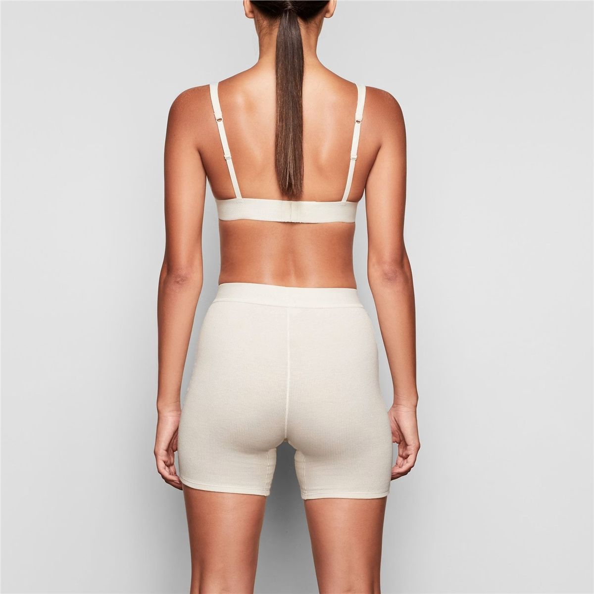 Cotton Rib Boxer 3-Pack-SKIMS-Verso