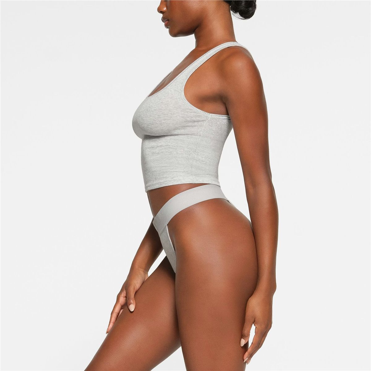 Cotton Rib Tank-SKIMS-Verso