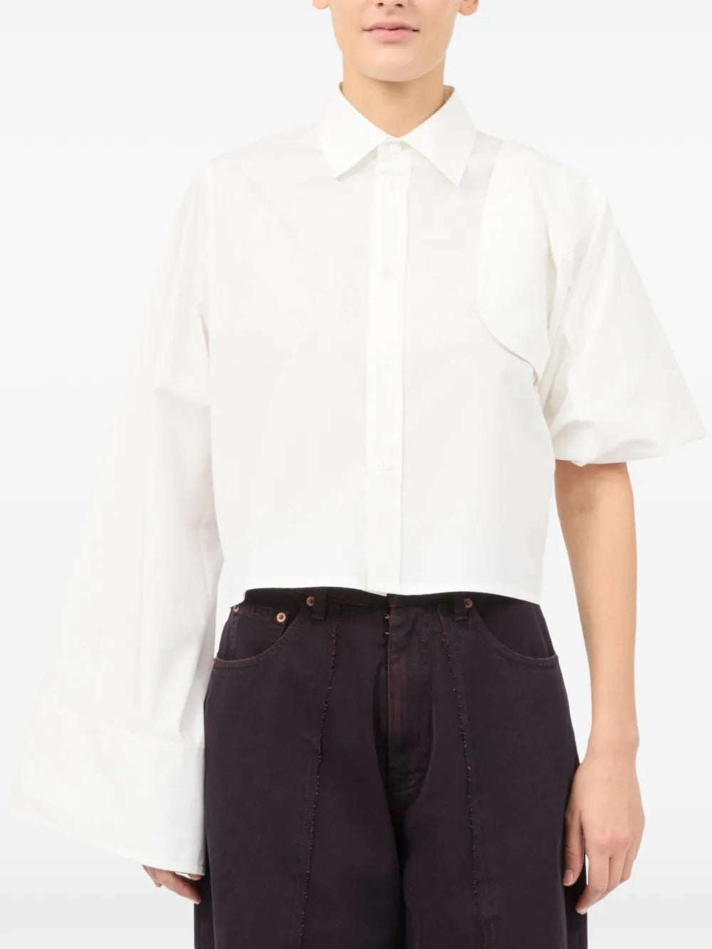 Cotton shirt-MM6-Verso
