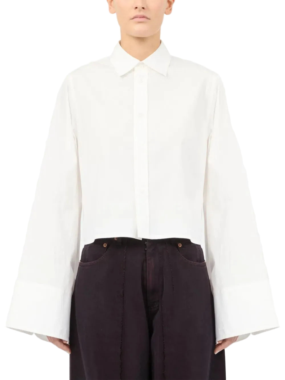 Cotton shirt-MM6-Verso