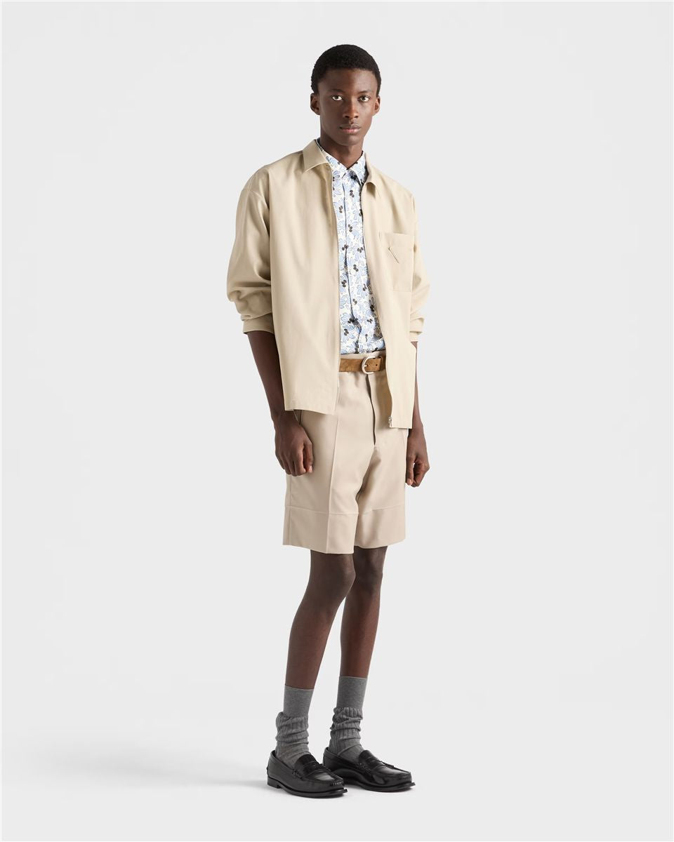 Cotton shirt-PRADA-Verso