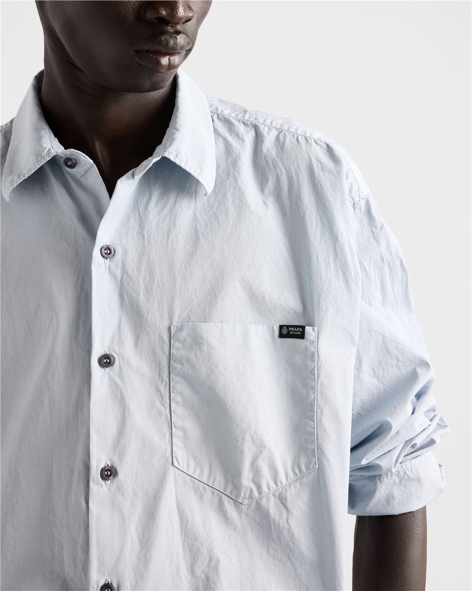 Cotton shirt-PRADA-Verso
