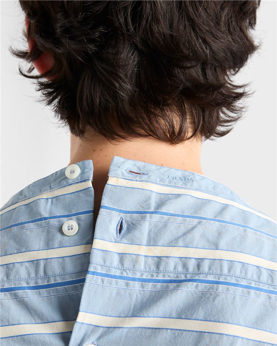Cotton shirt-PRADA-Verso