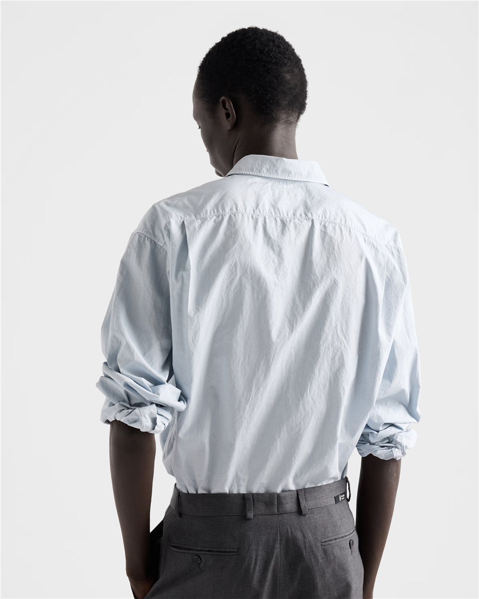 Cotton shirt-PRADA-Verso