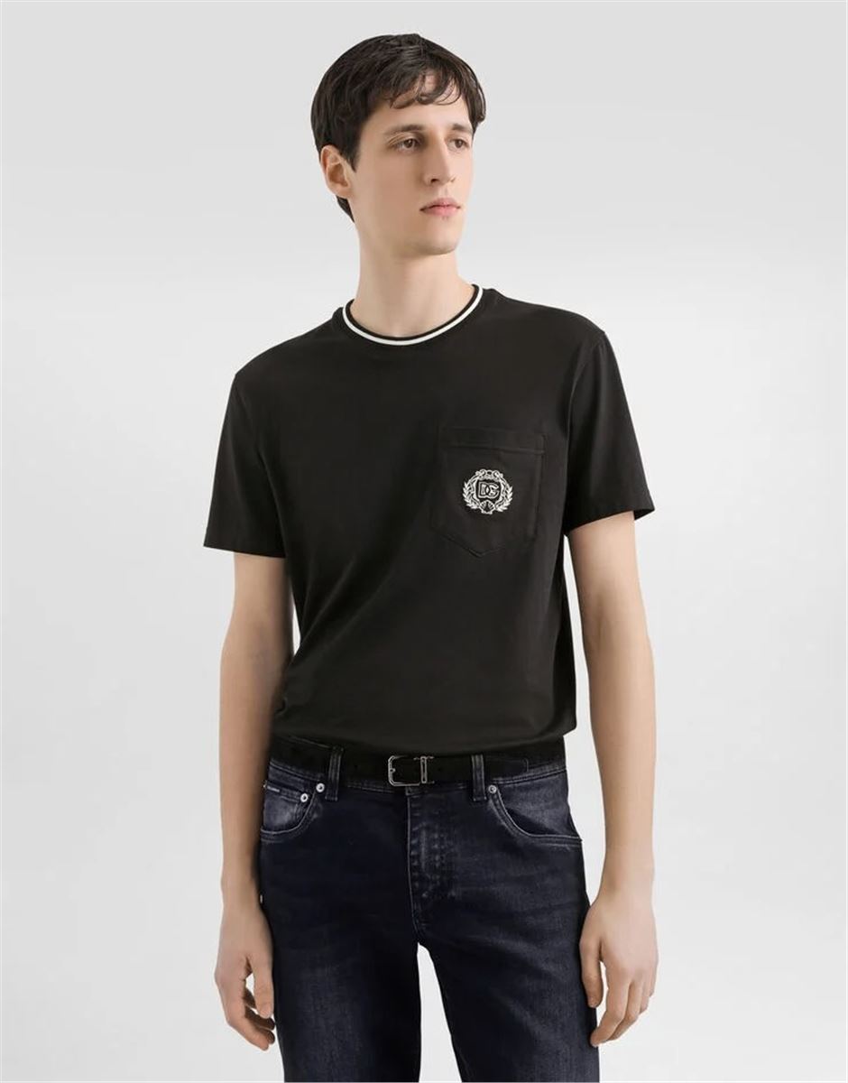 Cotton t-shirt-DOLCE & GABBANA-Verso