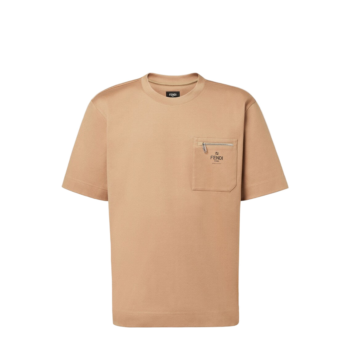 Cotton t-shirt-FENDI-Verso