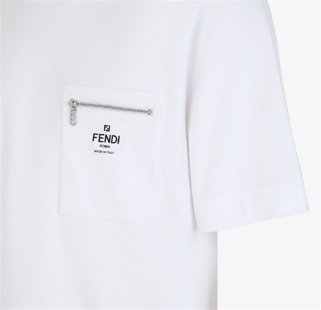 cotton t-shirt-FENDI-Verso