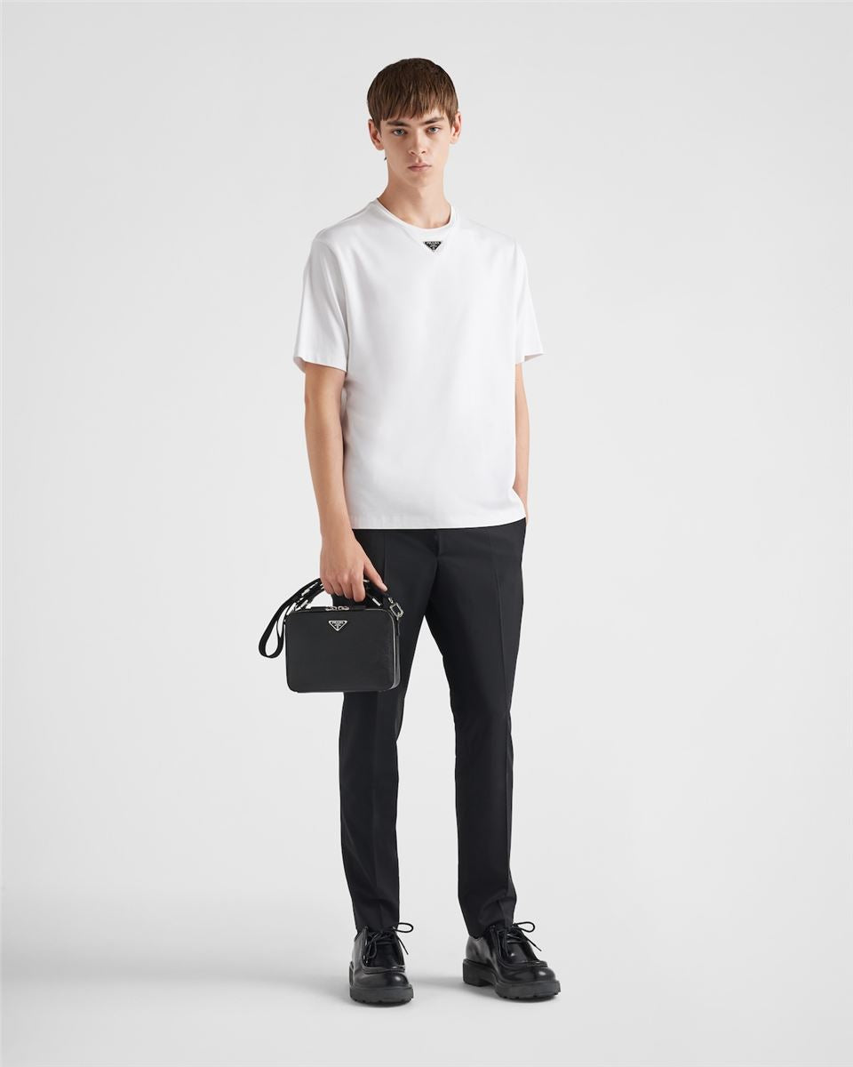 cotton t-shirt-PRADA-Verso