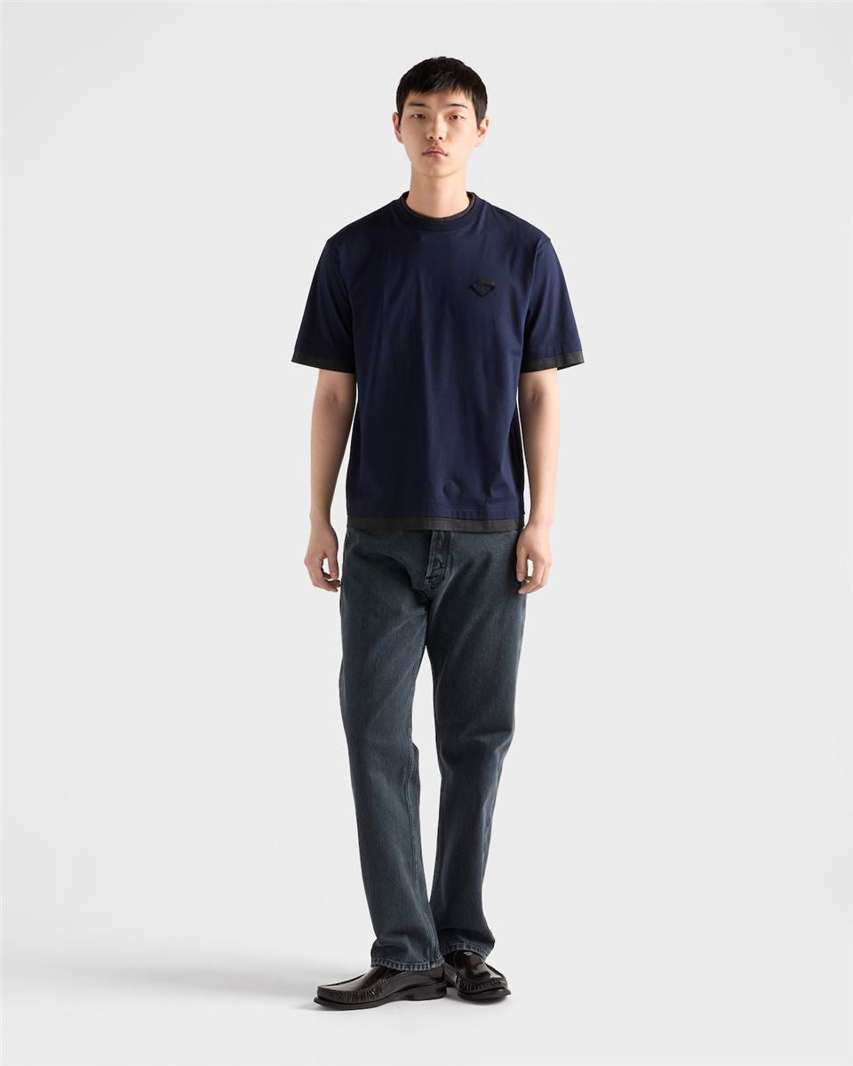 cotton t-shirt-PRADA-Verso