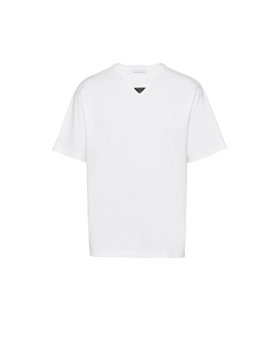 cotton t-shirt-PRADA-Verso